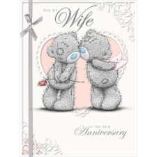 Wife On our Anniversary Large Me to You Bear Card Image Preview